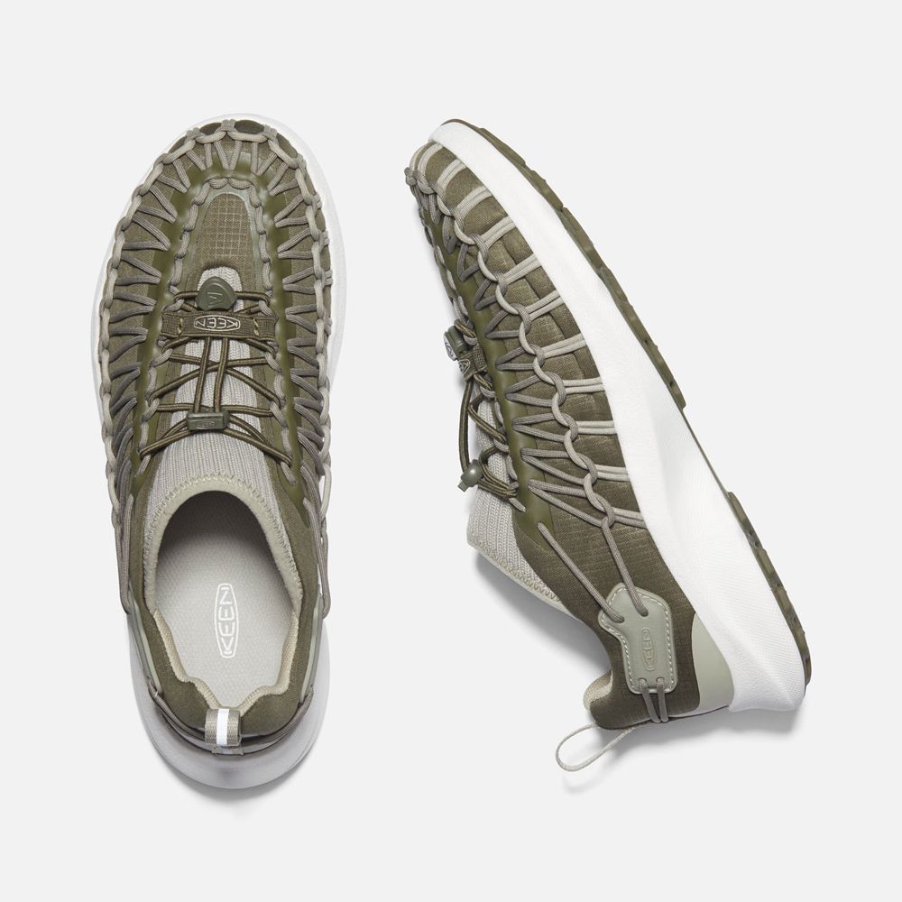 Slip-On Keen Femme Vert Olive | Uneek Snk Sneaker | EQYOG-7835